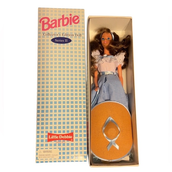 Barbie Other - Barbie Series II Little Debbie with Blue and White Outfit New in Box 1995